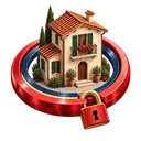 Illustrazione sul rischio immobiliare